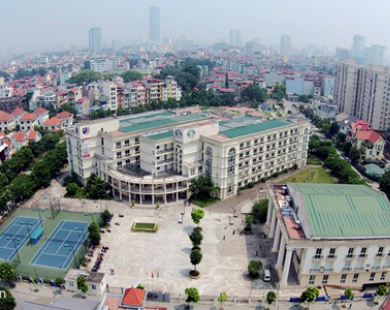 Ngôi trường 500 tỷ kiểu Tây của học sinh Hà Nội