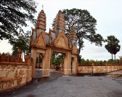 Chùa Xiêm Cán - lộng lẫy kiến trúc Khmer của Bạc Liêu