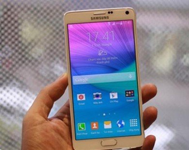 Samsung phô diễn khả năng chịu lực của Galaxy Note 4