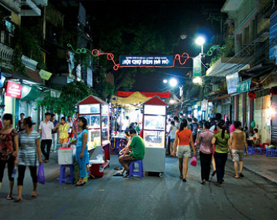 Khai trương 6 tuyến phố đi bộ tại Phố cổ Hà Nội