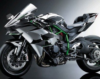 Siêu môtô Kawasaki Ninja H2R có thể đạt vận tốc 337 km/h
