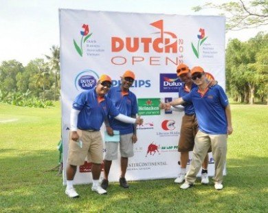 Doanh nghiệp Hà Lan tổ chức giải golf mở rộng giúp đỡ trẻ em