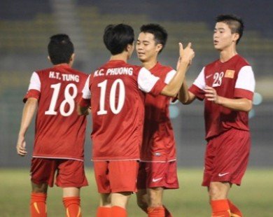 Đội tuyển U19 Việt Nam chuẩn bị cho trận cuối cùng vòng bảng
