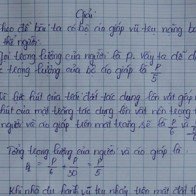 Sách giáo khoa lớp 8 môn Vật lý... tính nhầm