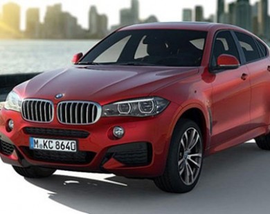 BMW X6 2015 thêm thể thao với gói phụ kiện M Sport