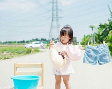 ’Mở mang đầu óc’ với cách dạy con của cô gái Nhật