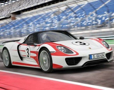 Siêu xe Porsche 918 Spyder gần như 