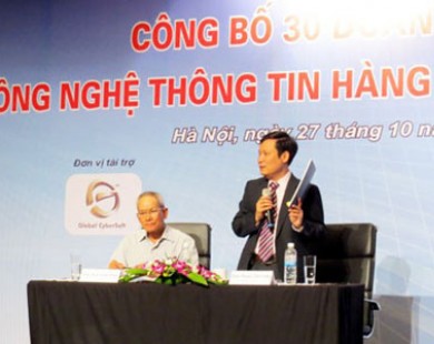 Công bố 30 doanh nghiệp công nghệ thông tin hàng đầu Việt Nam