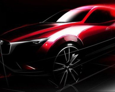 Mazda CX-3 lần đầu tiên lộ diện, cạnh tranh với Honda HR-V