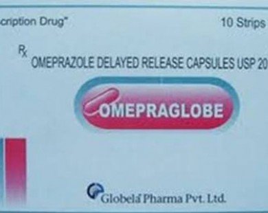 Hà Nội thu hồi thuốc Omepraglobe 20mg không đạt chất lượng