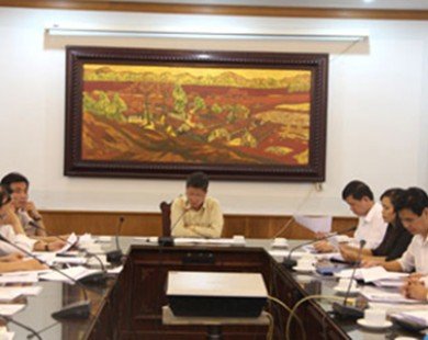 Rà soát công tác chuẩn bị tổ chức Công bố Quyết định phê duyệt quy hoạch phát triển khu du lịch Mộc Châu