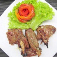 Sườn non nướng sả ớt thơm ngon ngày lạnh