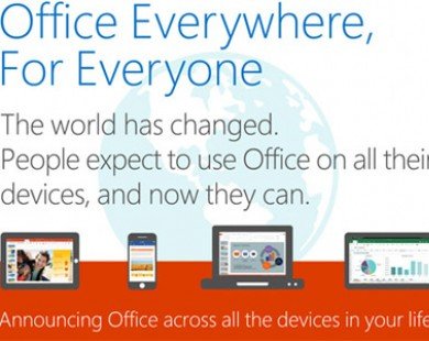 Microsoft ’cho không’ Office trên iOS và Android