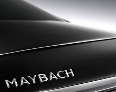 Hình ảnh chính thức đầu tiên của xe xa xỉ Mercedes-Maybach S600