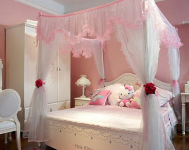 5 mẫu phòng ngủ đẹp cho bé gái nữ tính