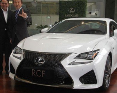 Xe thể thao hạng sang Lexus RC F cập bến Đông Nam Á