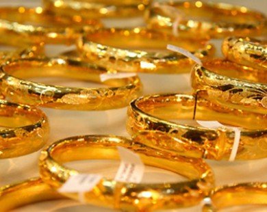 Giá vàng trong nước tạm thời giữ mức 35,16 triệu đồng/lượng