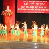Lào Cai: Tuyên dương nhà giáo tiêu biểu nhân ngày 20/11