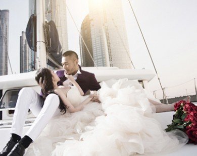 Ảnh cưới phong cách Hàn lãng mạn như mơ của Quỳnh Nga - Doãn Tuấn