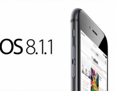 Apple “trình làng” phiên bản iOS 8.1.1