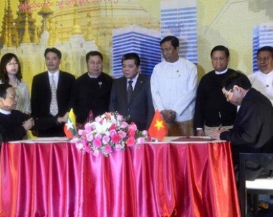 BIDV cung cấp khoản tín dụng 30 triệu USD cho đối tác Myanmar