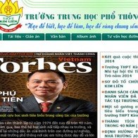 Hiệu trưởng ngôi trường có nhiều cựu học sinh nổi tiếng