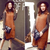 Mix áo len không tay cho nàng công sở