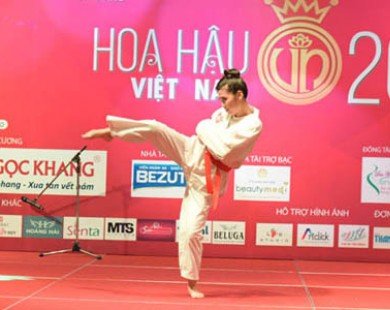 BGK ngạc nhiên trước tài năng của Hoa hậu Việt Nam 2014