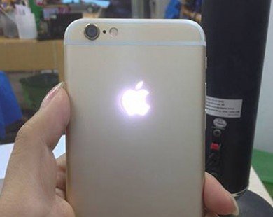 Cận cảnh iPhone 6 với logo phát sáng phiên bản độc nhất Việt Nam