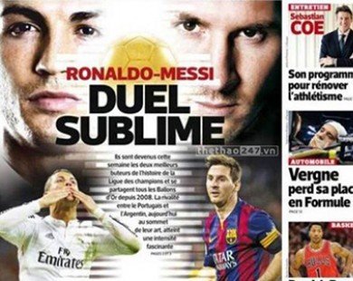 So sánh độc đáo về Ronaldo và Messi