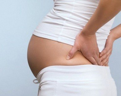 Bí quyết giảm chứng đau lưng khi mang bầu