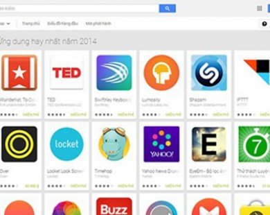 Google giới thiệu những ứng dụng tốt nhất trên Google Play