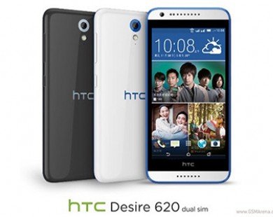 HTC Desire 620 giá tầm trung trình làng