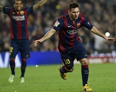 Lionel Messi lập hat-trick và thiết lập kỷ lục mới ở Barcelona