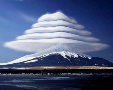 Thú vị hình ảnh núi Phú Sĩ 