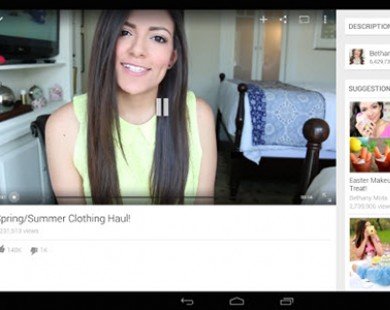 YouTube trên Android đổi giao diện Material Design