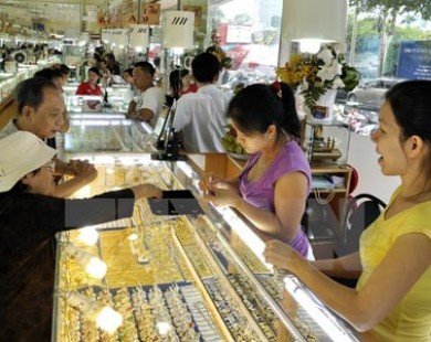 Giá vàng tiếp tục tăng, giao dịch quanh mức 35,19 triệu đồng