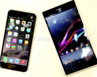 So sánh iPhone 6 Plus với Xperia Z Ultra