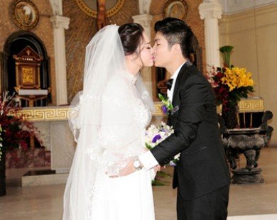 Những hình ảnh đẹp nhất trong hôn lễ của Nhật Kim Anh