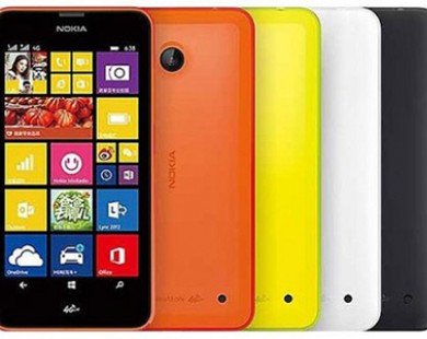 Công bố Lumia 638 giá khoảng 2,8 triệu đồng