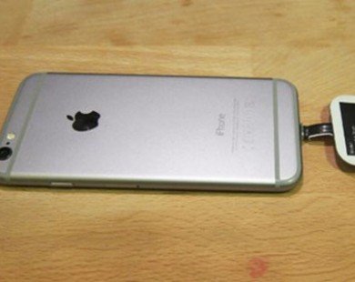 Mang công nghệ sạc không dây lên dế iPhone