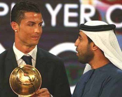C.Ronaldo đoạt danh hiệu cầu thủ xuất sắc nhất 2014