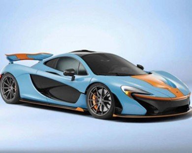 Siêu xe McLaren P1 màu đặc biệt của một triệu phú