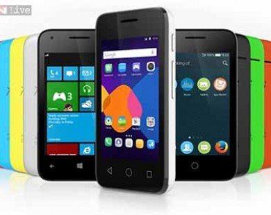 Alcatel OneTouch Pixi 3 - điện thoại chạy được ba hệ điều hành
