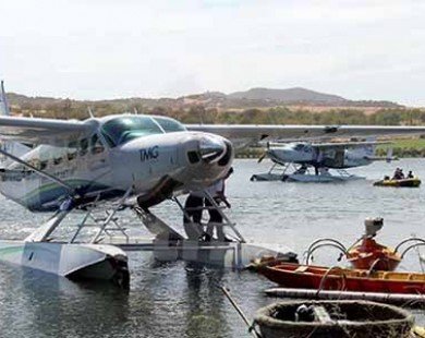 Bình Thuận lần đầu tiên đón khách du lịch bằng thủy phi cơ
