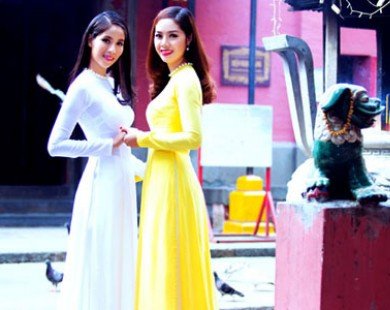 Hai hoa hậu Việt đăng quang khi 17 tuổi tái xuất xinh đẹp