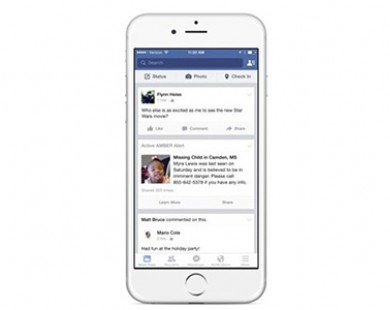 Facebook bổ sung tính năng “tìm trẻ lạc”