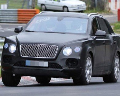 Mẫu xe SUV mới của thương hiệu Bentley có tên Bentayga