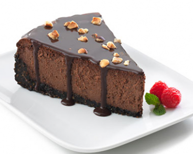 Bánh Chocolate phô mai cho Valentine ngọt ngào