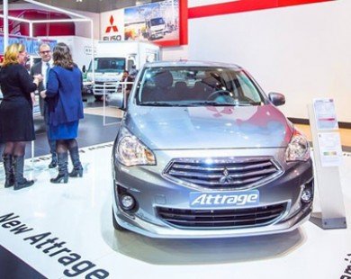 Mitsubishi Attrage giờ mới ra mắt thị trường châu Âu “khó tính”